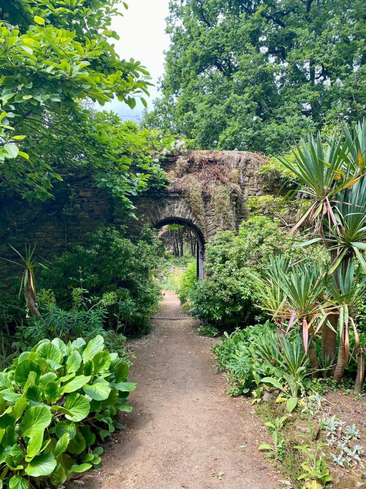 Lasting Landscapes by Carol stone gate in garden of munstead wood